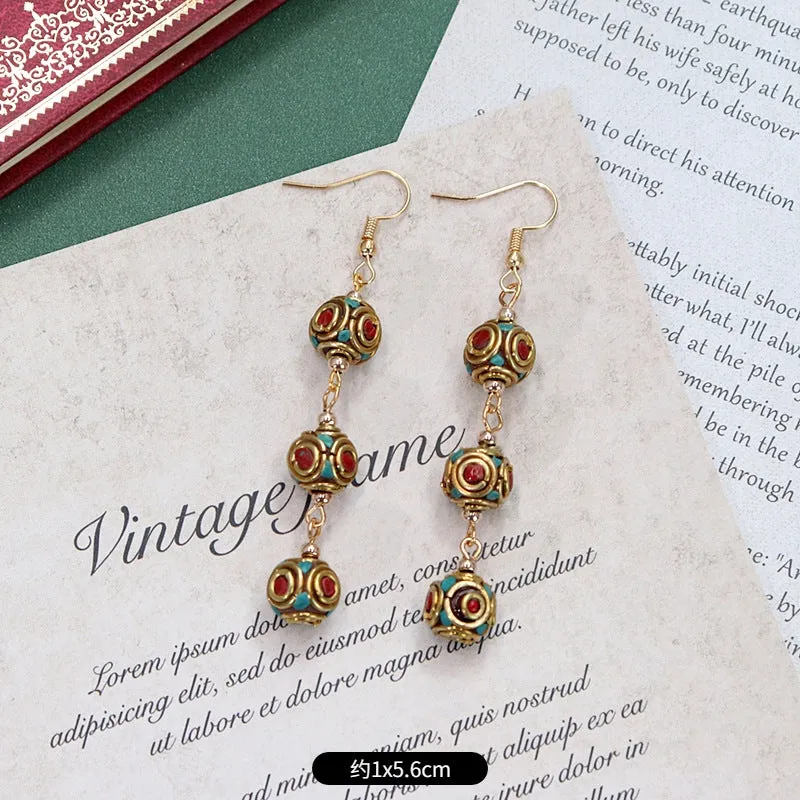 Wholesale Exotic Retro Alloy Earrings