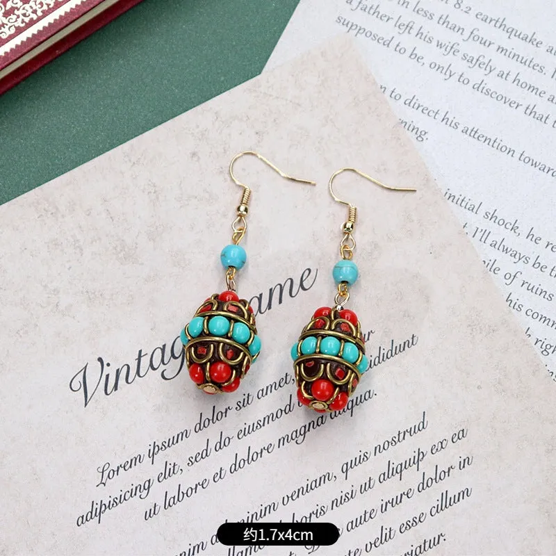 Wholesale Exotic Retro Alloy Earrings