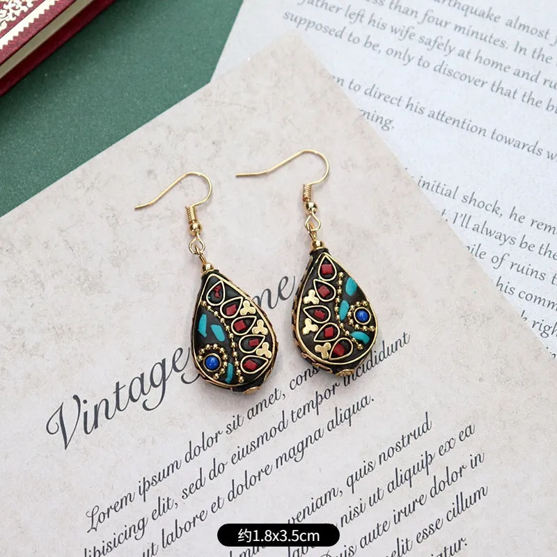 Wholesale Exotic Retro Alloy Earrings