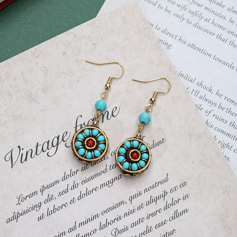 Wholesale Exotic Retro Alloy Earrings