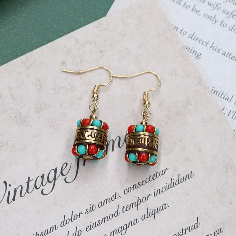 Wholesale Exotic Retro Alloy Earrings