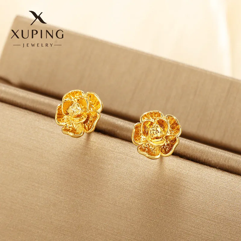 Wholesale Fairy Style Plants Flowers Vintage Simple Style Design Earstuds