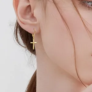 Wholesale French Butterfly Heart-Shaped Rose Tower Earrings