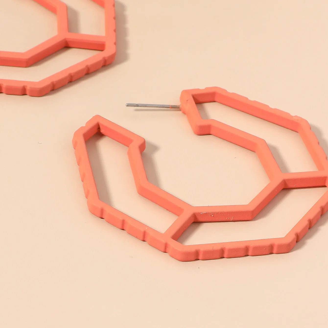 Wholesale Geometry Alloy Ear Studs