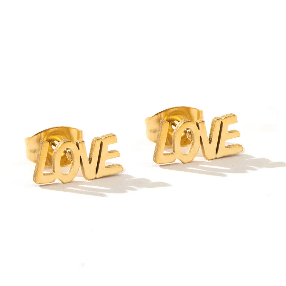 Wholesale Geometry Stainless Steel Earrings