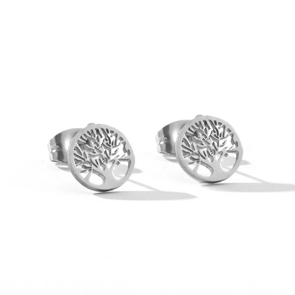 Wholesale Geometry Stainless Steel Earrings