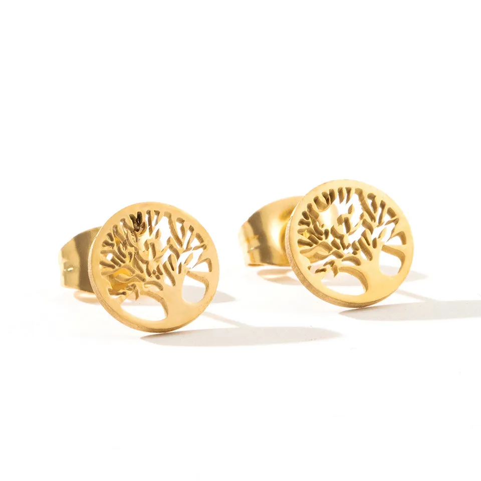 Wholesale Geometry Stainless Steel Earrings