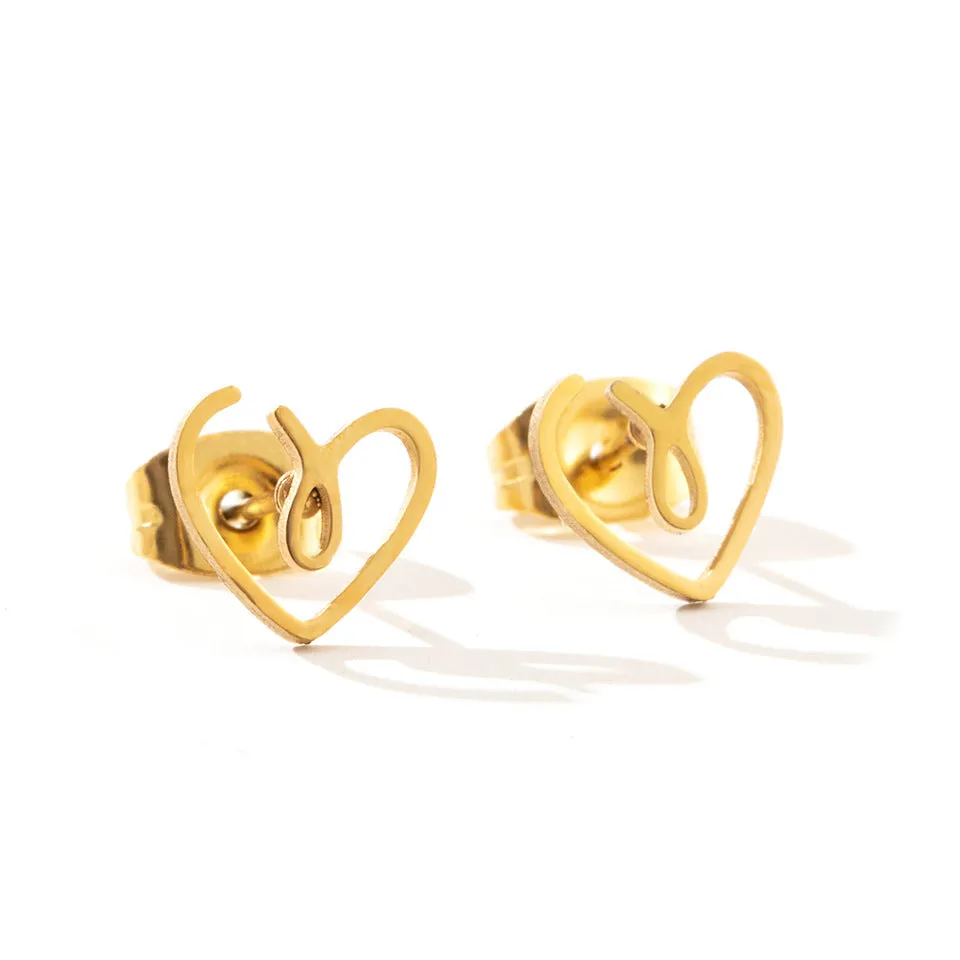 Wholesale Geometry Stainless Steel Earrings
