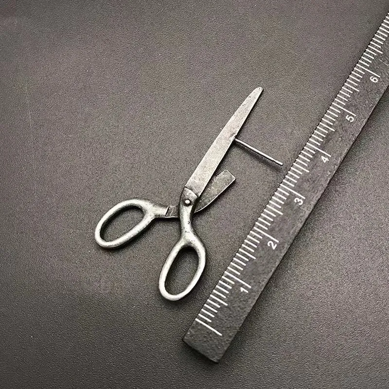 Wholesale Gothic Scissors Alloy Earrings