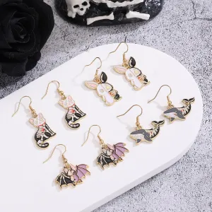 Wholesale Halloween Cartoon Trendy Cool Funny Personality Animal Fashion Versatile Ear Hooks