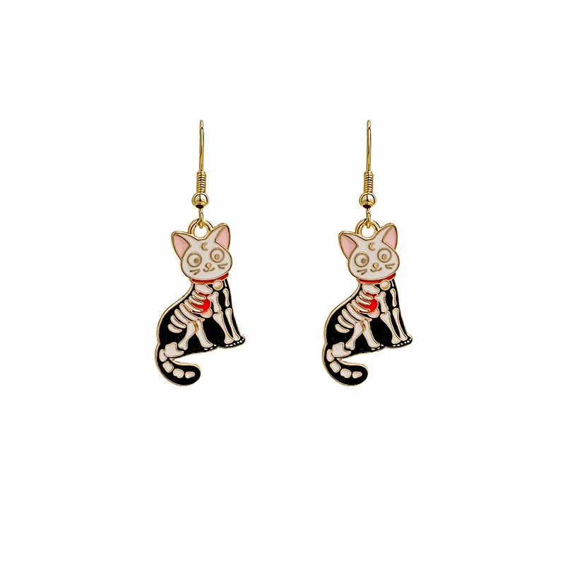 Wholesale Halloween Funny Animal Fashion Versatile Earrings