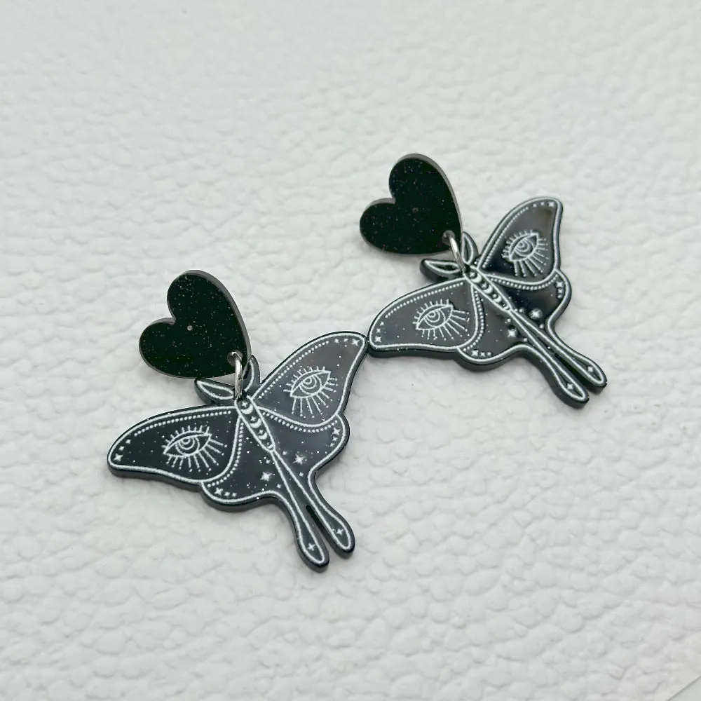 Wholesale Halloween Ghost Pumpkin Cartoon Animal Acrylic Earrings