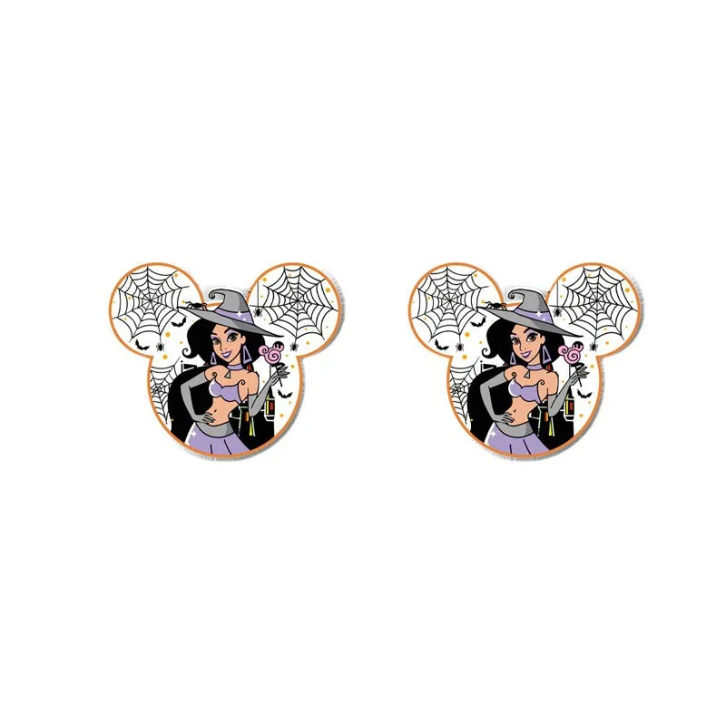 Wholesale Halloween Pumpkin Spider Earrings