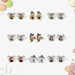 Wholesale Halloween Pumpkin Spider Earrings