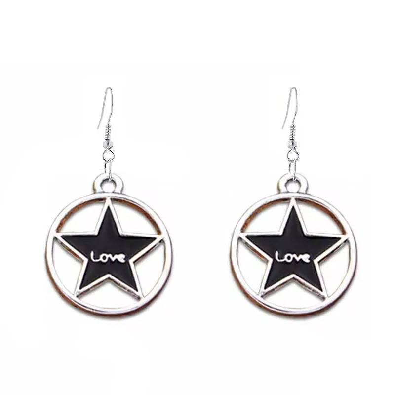 Wholesale Halloween Punk Style Dark Butterfly Skull Series Skull Alloy Earrings
