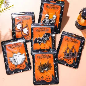 Wholesale Halloween Series Funny Cartoon Bat Ghost Pumpkin Earrings