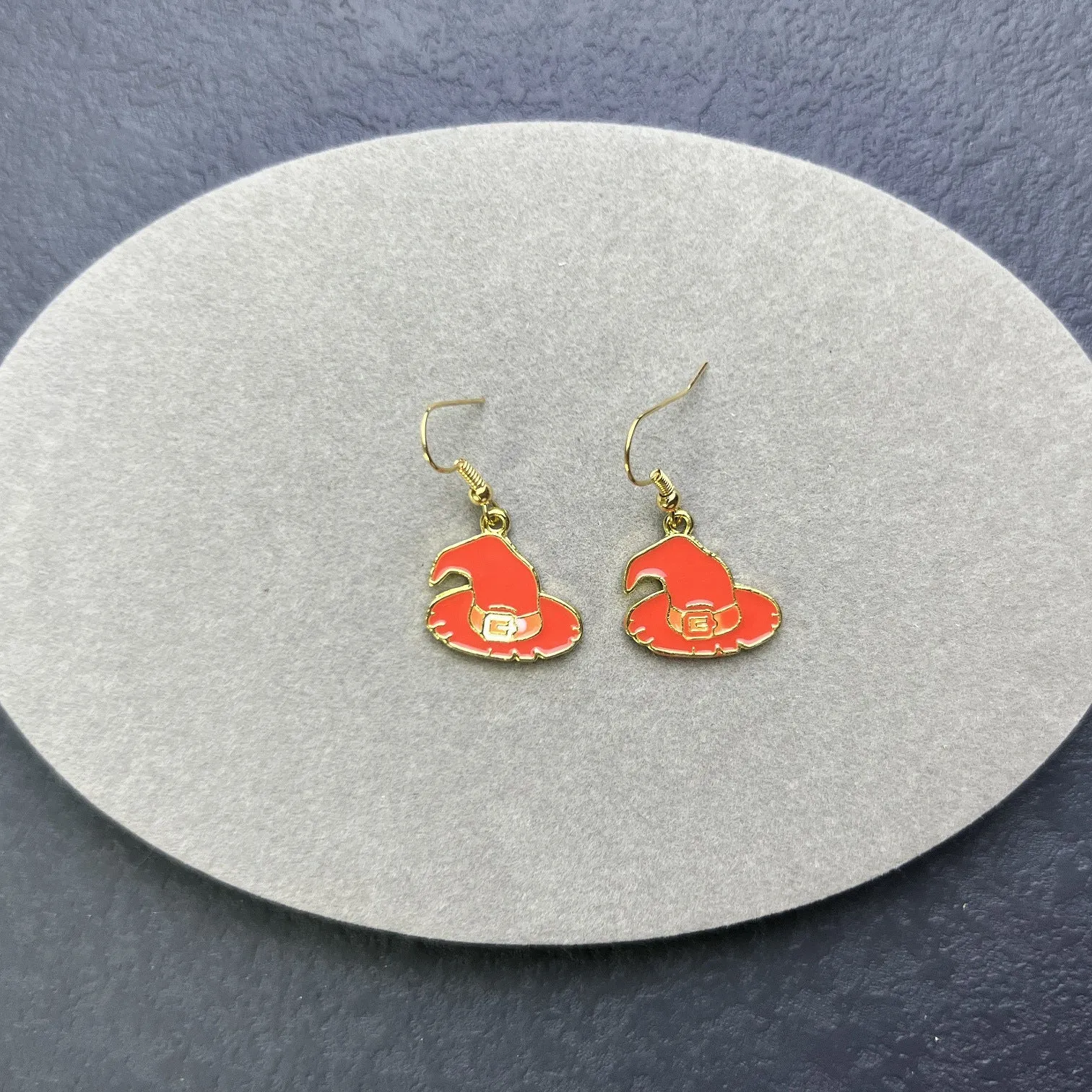 Wholesale Halloween Simple Fashion Ghost Pumpkin Spider Witch Spoof Earrings
