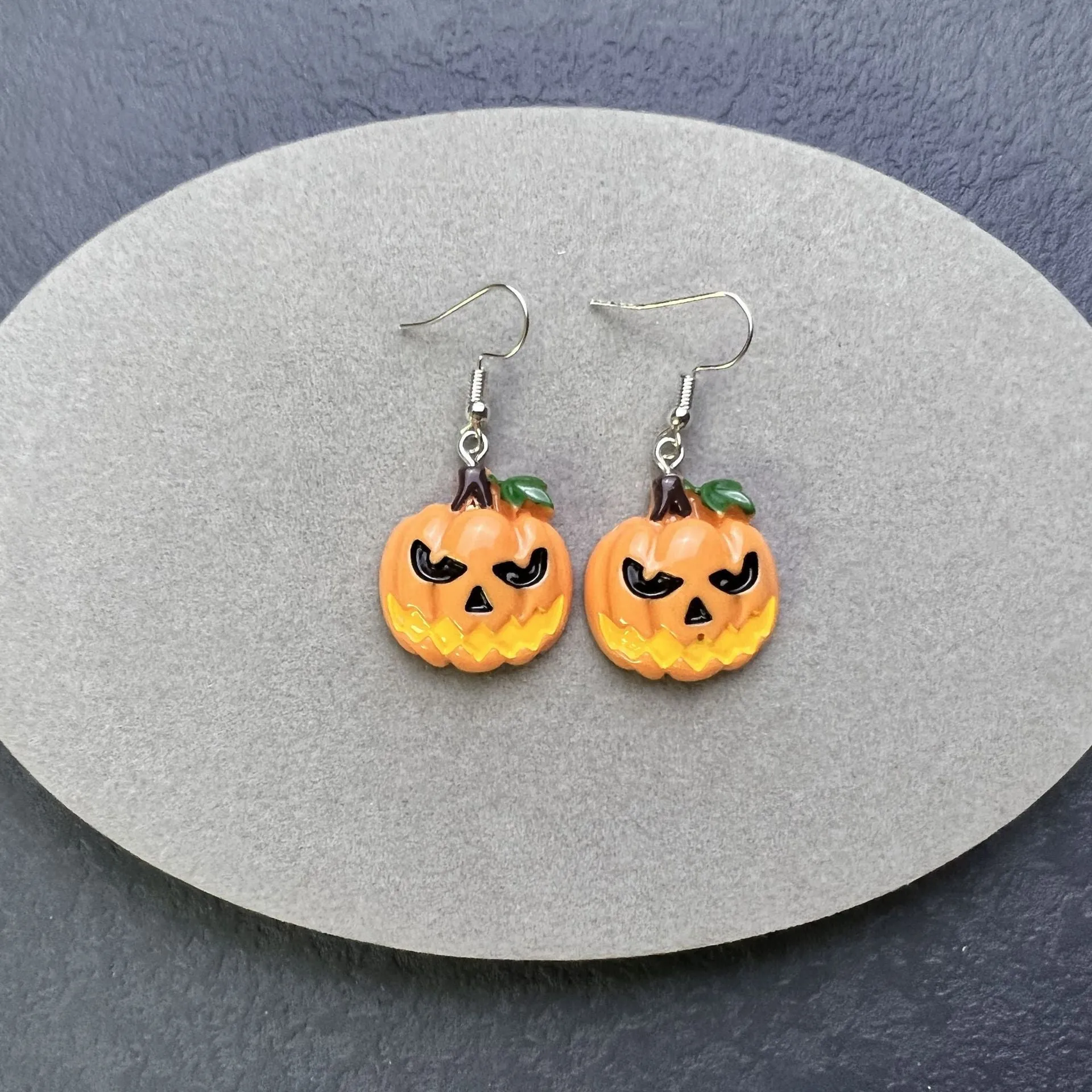 Wholesale Halloween Simple Fashion Ghost Pumpkin Spider Witch Spoof Earrings