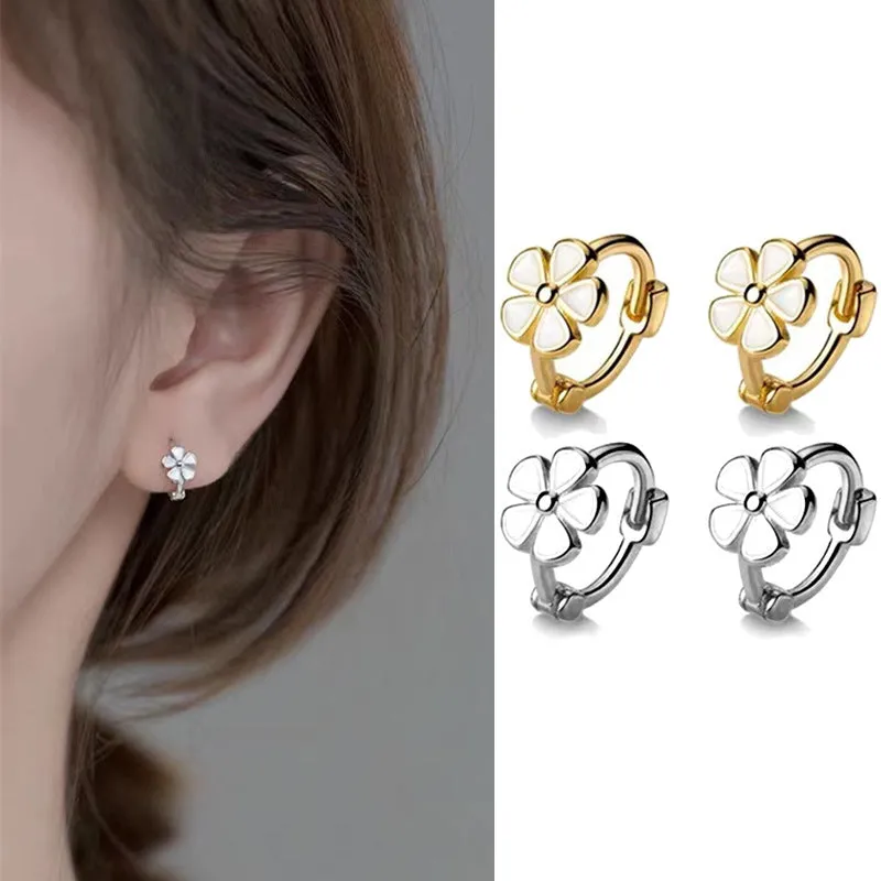Wholesale High-end and Niche Pure Silver Needle Earrings