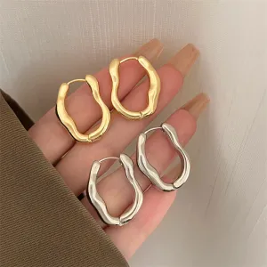 Wholesale Irregular Geometric Fashionable Personalized  Simple ins Style Earrings