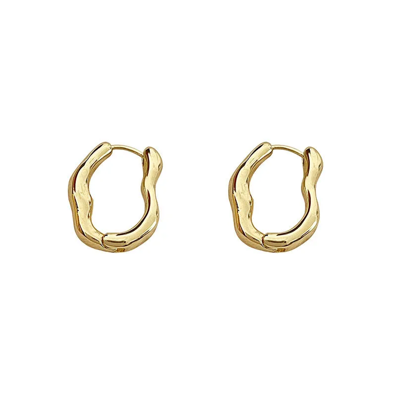 Wholesale Irregular Geometric Fashionable Personalized  Simple ins Style Earrings
