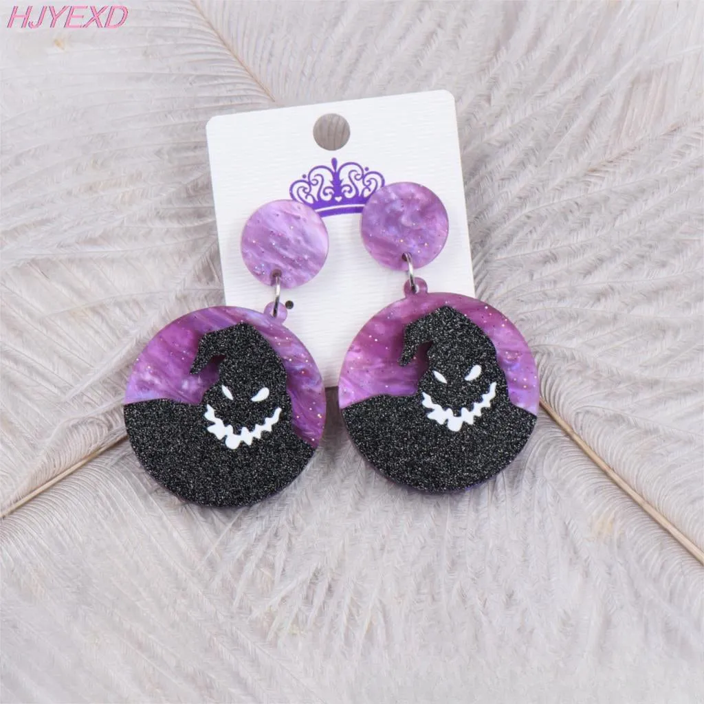 Wholesale Luminous Cartoon Rainbow Contrast Summer Small Fresh Personality Temperament Acrylic Stud Earrings