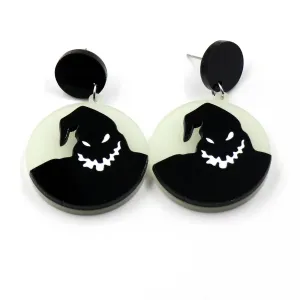 Wholesale Luminous Cartoon Rainbow Contrast Summer Small Fresh Personality Temperament Acrylic Stud Earrings