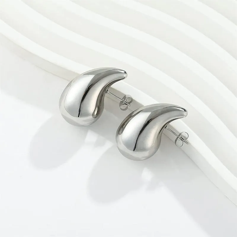 Wholesale Metal Water Drop Fashion Earrings