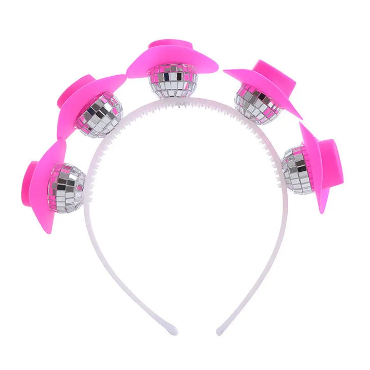 Wholesale Mirror Ball Earrings Party Dance Accessories Hip Hop Punk Style Ear Decorations