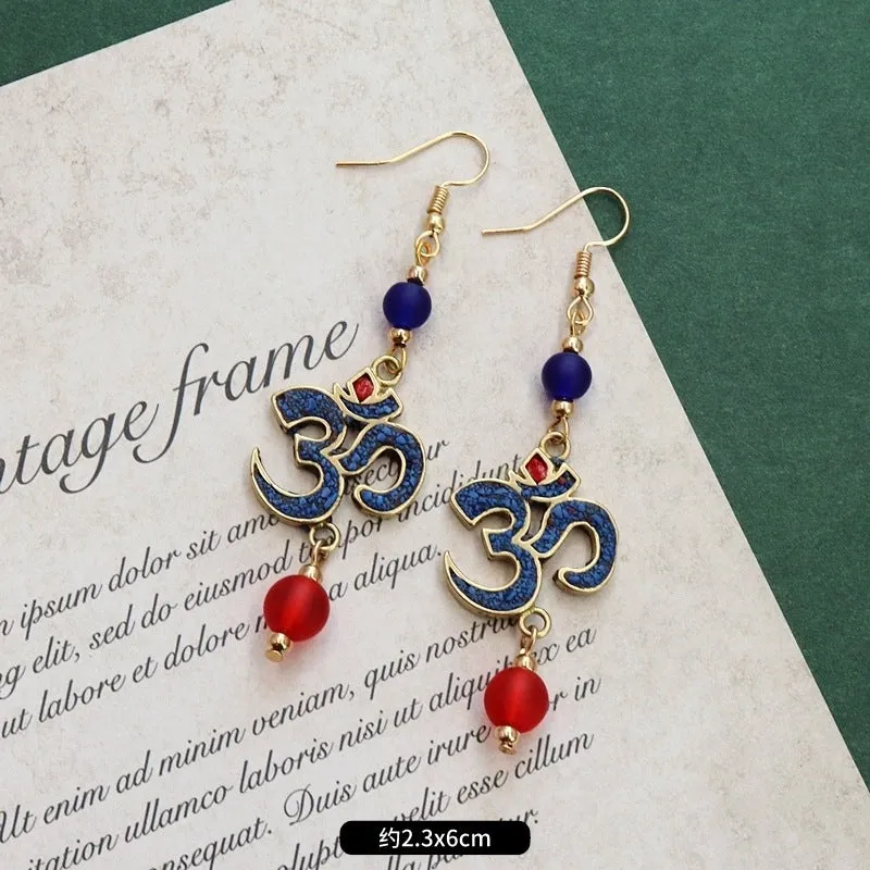 Wholesale Nepal Minimalist Alloy Earrings
