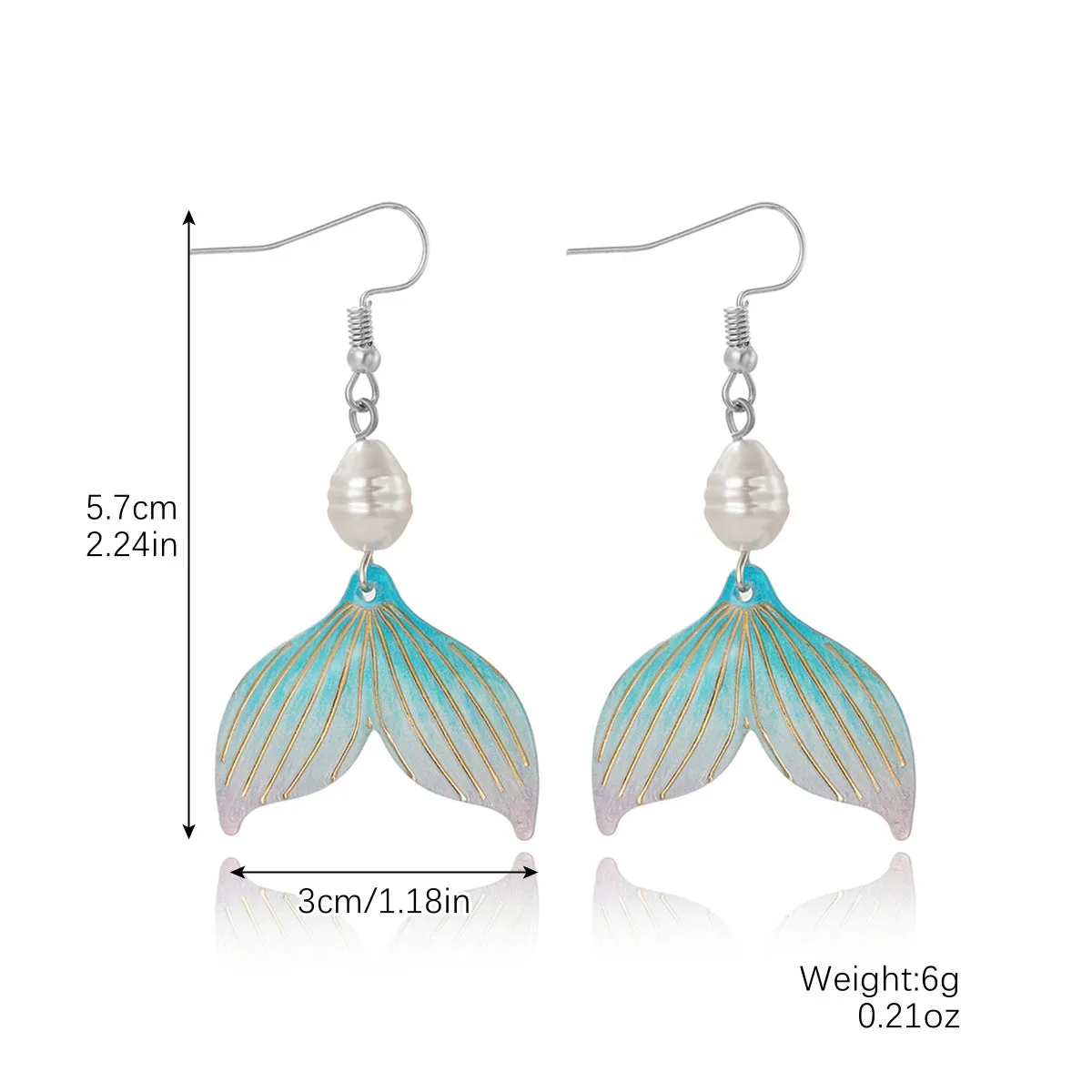 Wholesale New Ocean Style Shell Summer Seaside Holiday Earrings