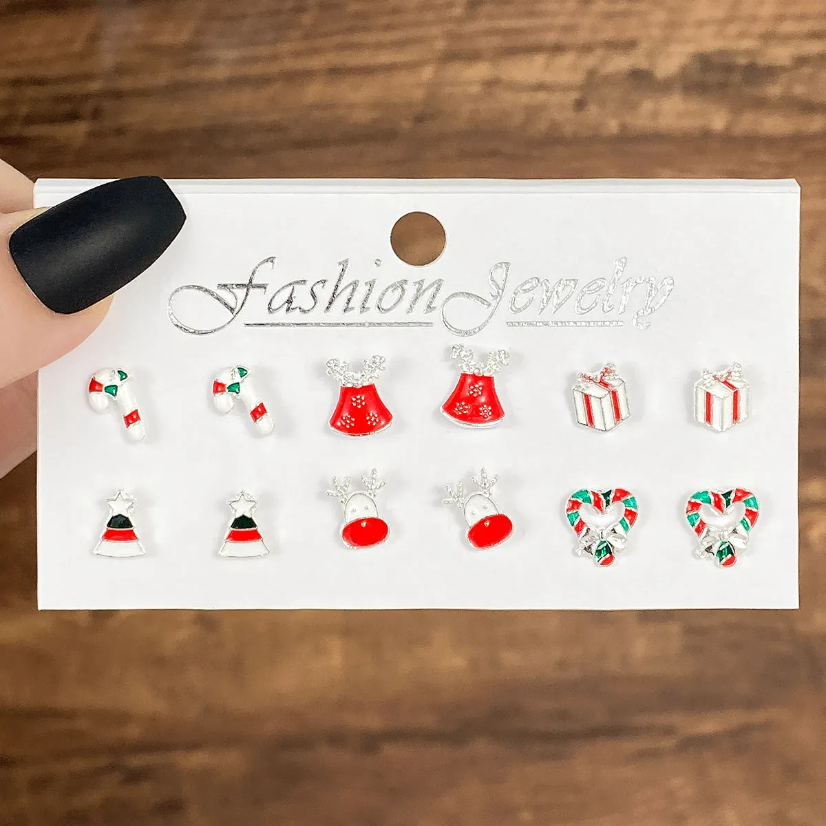 Wholesale Oil Drop Halloween Earrings Set