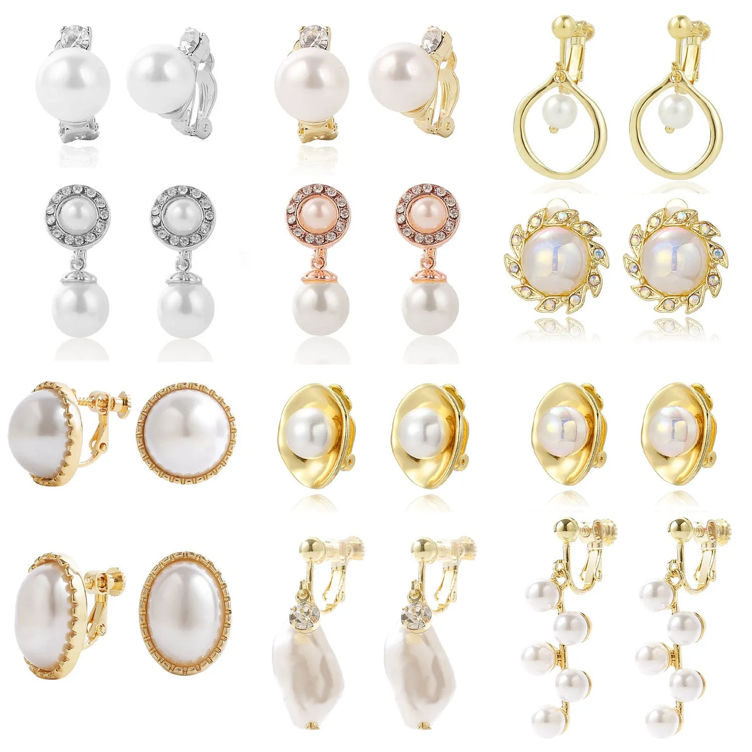Wholesale Pearl Simple Ear Bone Clip No Ear Piercing High-end Pearl Ear Clip