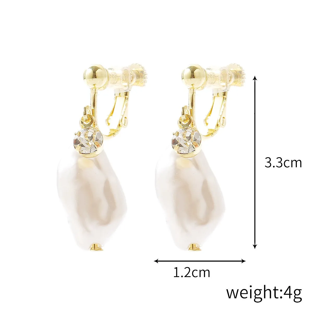Wholesale Pearl Simple Ear Bone Clip No Ear Piercing High-end Pearl Ear Clip