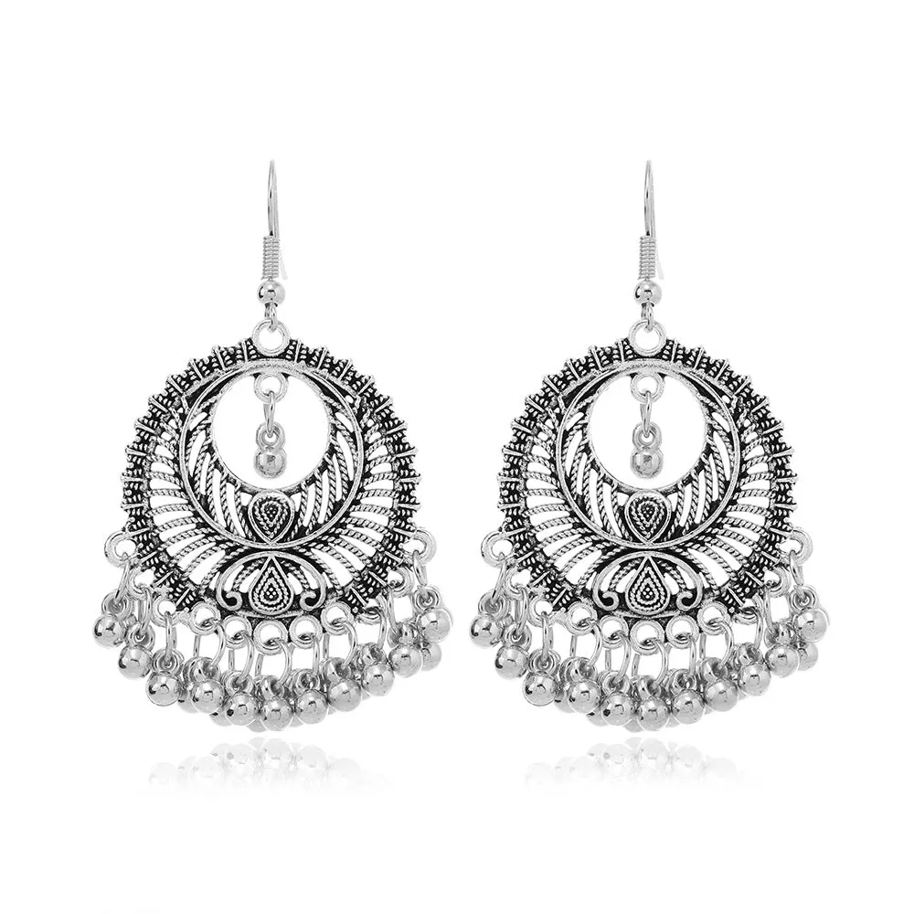 Wholesale Retro Ethnic Style Su Long Style Temperament Versatile Fashion Personality Exotic Style Earrings