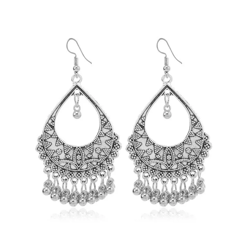 Wholesale Retro Ethnic Style Su Long Style Temperament Versatile Fashion Personality Exotic Style Earrings