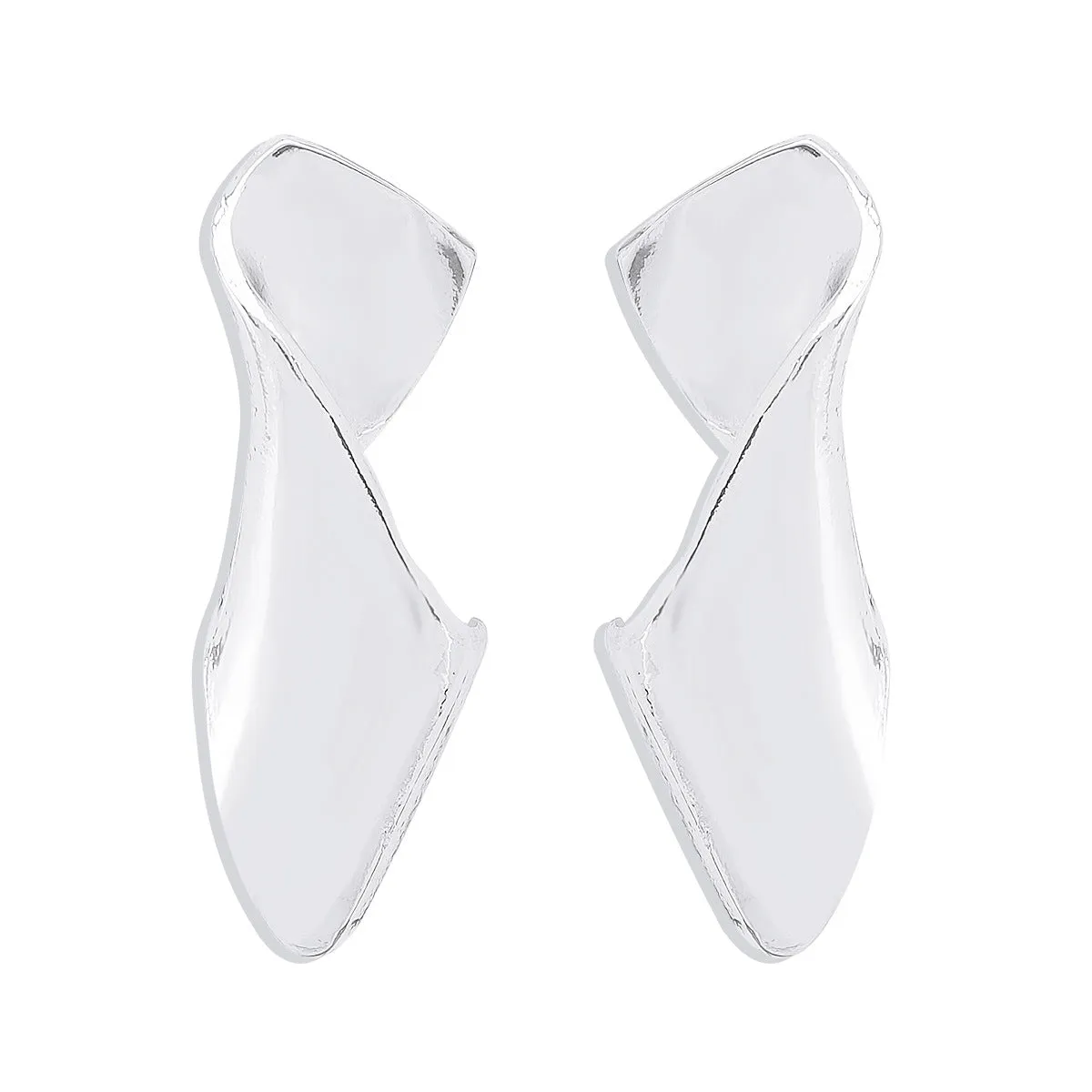 Wholesale Retro Exaggerated Irregular Twisted Earrings