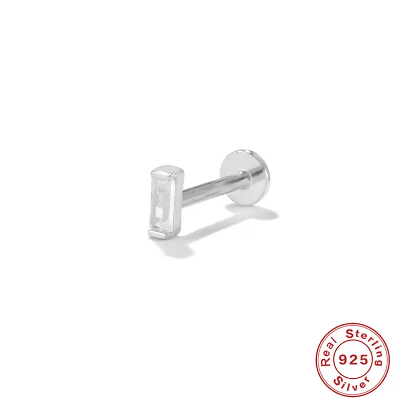 Wholesale S925 Sterling Silver Piercing Inner Thread Ear Piercing Ear Bone Nails