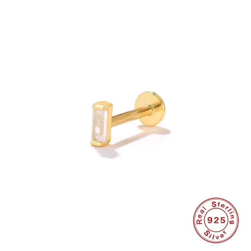 Wholesale S925 Sterling Silver Piercing Inner Thread Ear Piercing Ear Bone Nails