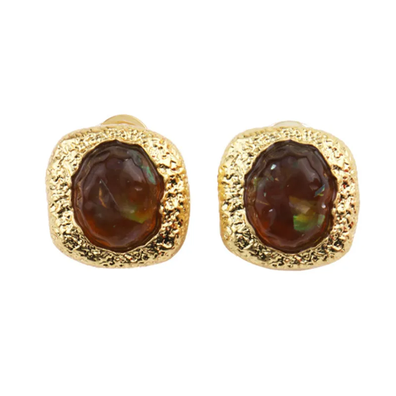 Wholesale Secondhand Tinfoil Vintag Classical Earrings