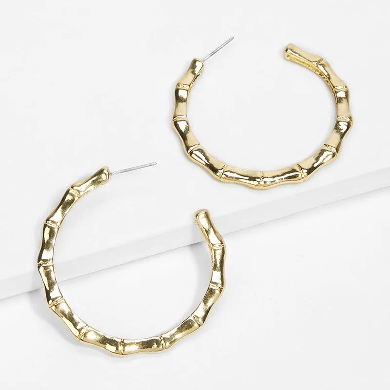 Wholesale Simple and Personalized Large-sized Stud Earrings