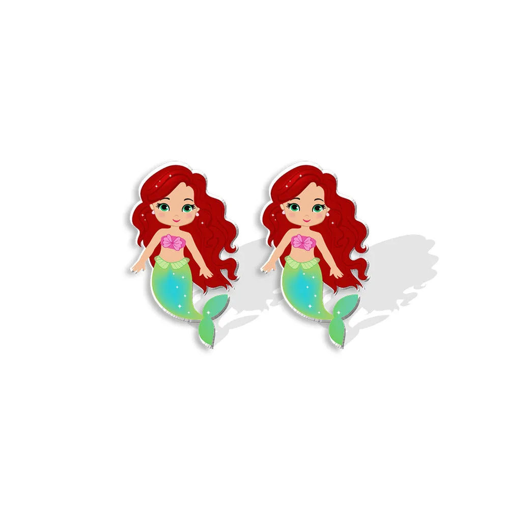 Wholesale Stainless Steel Fantasy Fairy Tale Princess Girl Ear Pins