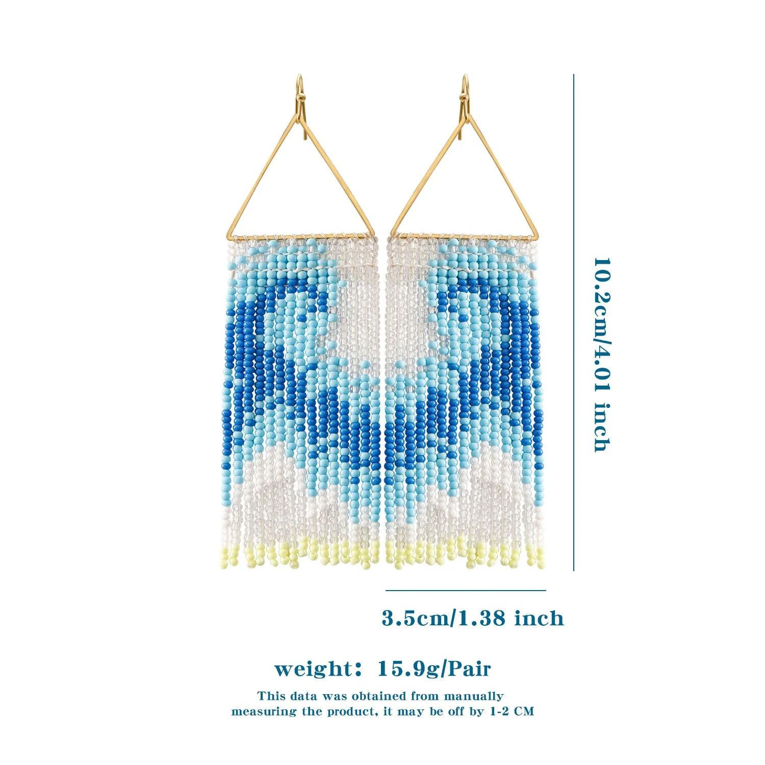 Wholesale Summer Ocean Resort Style Handmade Bohemian Bead Earrings