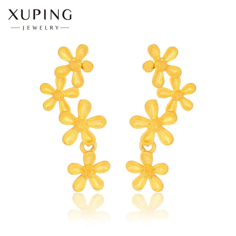 Wholesale Summer Simulated Flower High End, Niche Fashion Retro Earrings