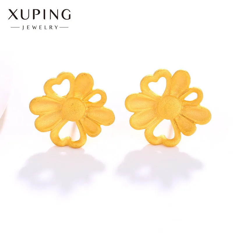 Wholesale Summer Simulated Flower High End, Niche Fashion Retro Earrings