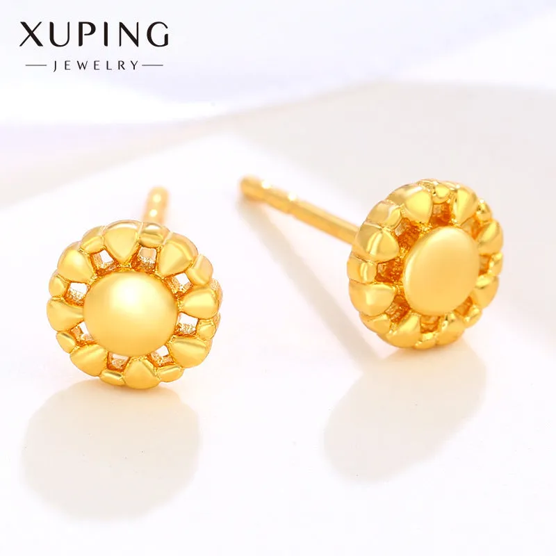 Wholesale Summer Simulated Flower High End, Niche Fashion Retro Earrings