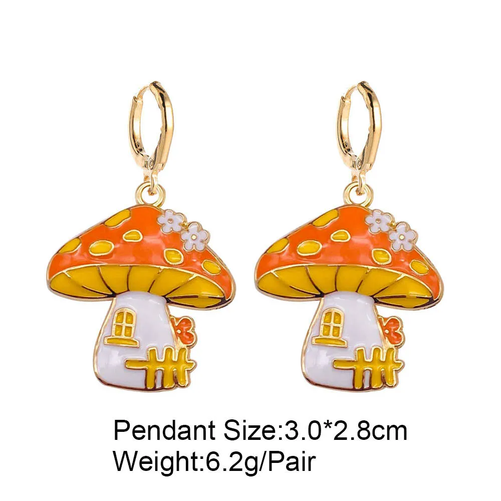 Wholesale Thanksgiving Turkey Pumpkin Maple Leaf Chinese Restaurant Earrings