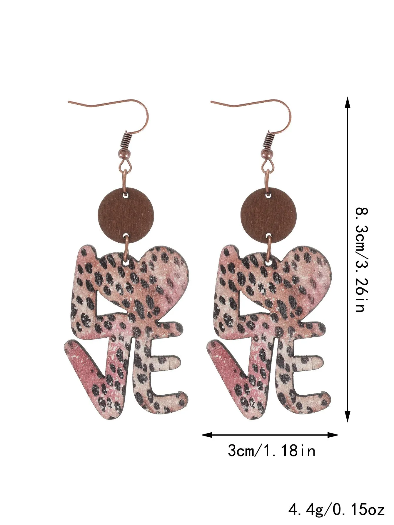 Wholesale Valentine's Day Bohemian Wine Glass Earrings