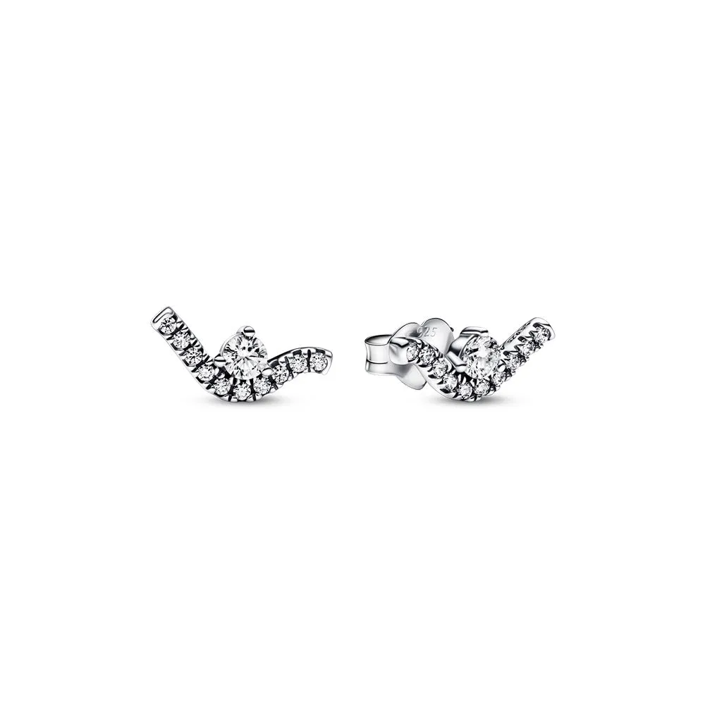 Wholesale Valentine's Day Flaming Heart Shining Light Around Heart Earrings Earrings Factory
