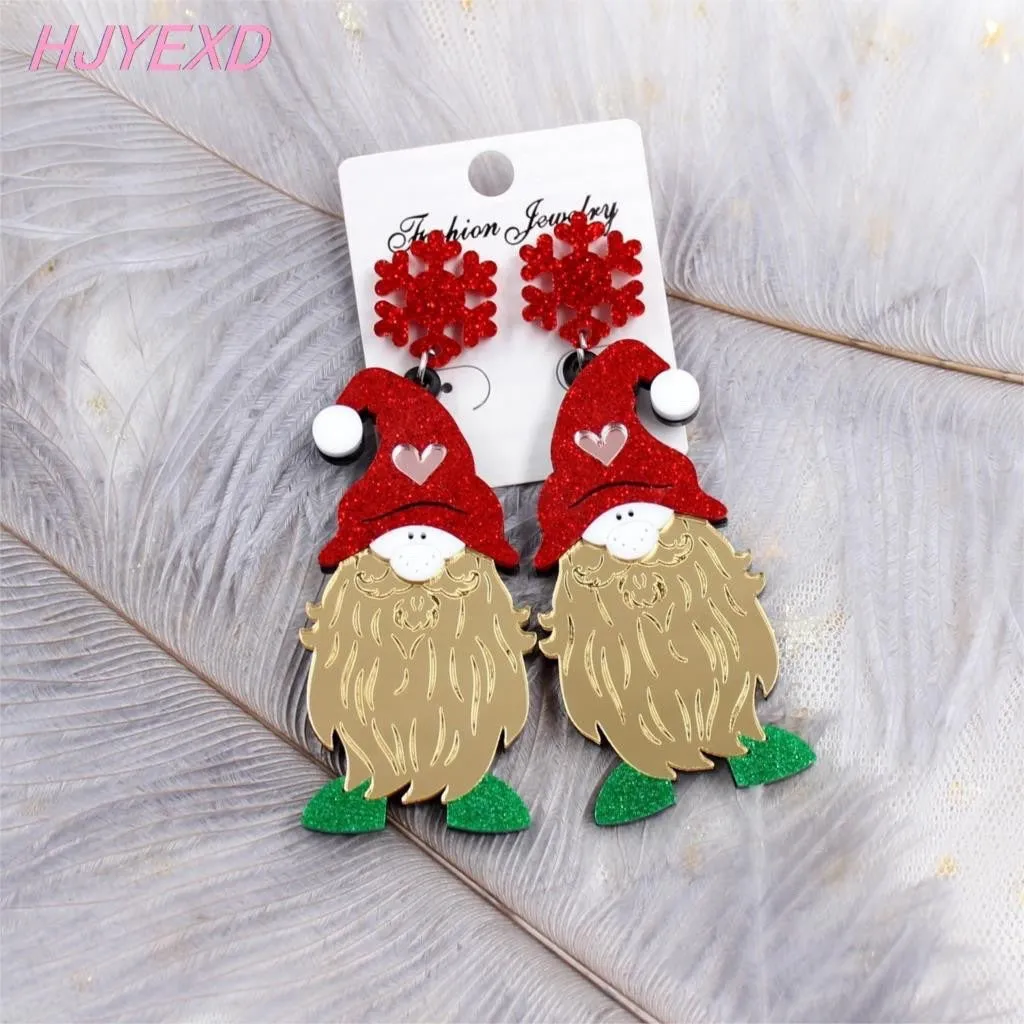 Wholesale Valentine's Day jewelry dwarf love eardrop acrylic earrings